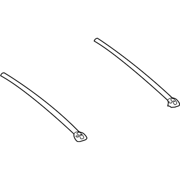 Dodge 68002395AA RAIL LUGG RACK CROSS