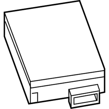 Mopar 56038949AL Module Blind Spot Detection