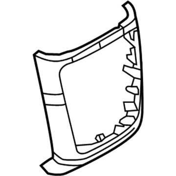 Dodge 5YT23DX9AA END CAP Console