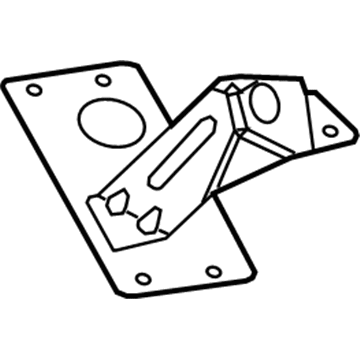 Ram 68200181AA BRACKET CNG Filler Support
