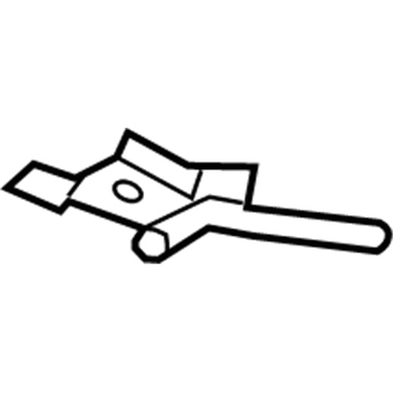 Jeep 68102174AC BRACKET Exhaust