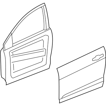 Mopar 68158724AB Door Front
