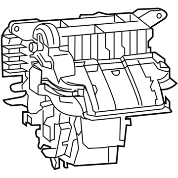 Chrysler 68238074AC Housing - A/C And Heater