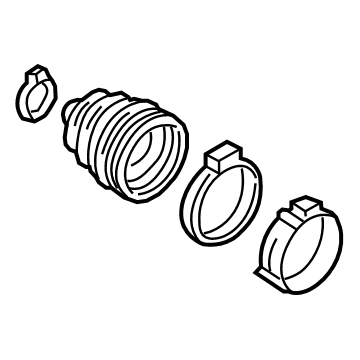 Jeep 68275021AA Inner Boot
