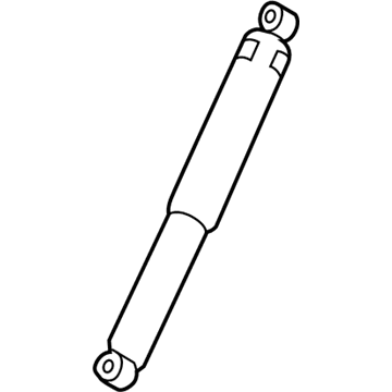 Mopar 52089751AD Shock Absorber Suspension Rear