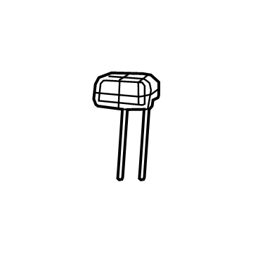 Jeep 6KJ22STTAB HEADREST Rear