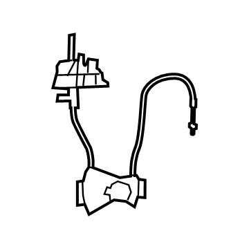 Jeep 6YQ04TX7AA HANDLE AND CABLE SEAT RELEASE