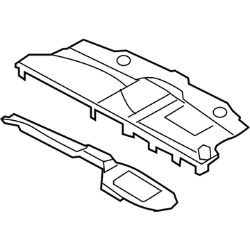Dodge 1CQ181J3AE PANEL Instrument Upper