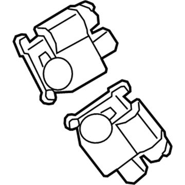 Dodge 68232703AA ACTUATOR A/C and Heater