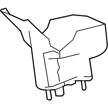Dodge 68089109AA HOUSING A/C and Heater Lower