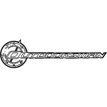 Ram 68086557AA DECAL Outdoorsman