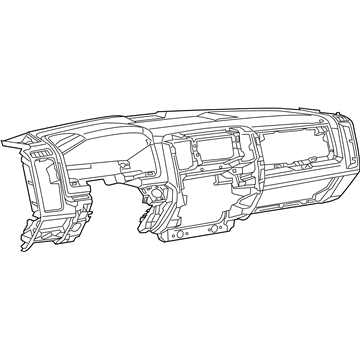 Ram 5MY12DX9AA INSTRUMENT PANEL Base Panel