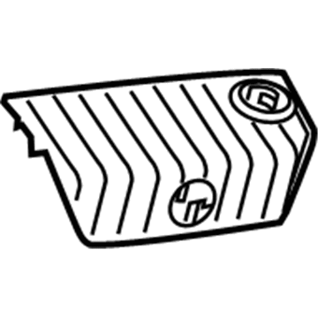 Ram 1HS01DX9AC GRILLE Speaker