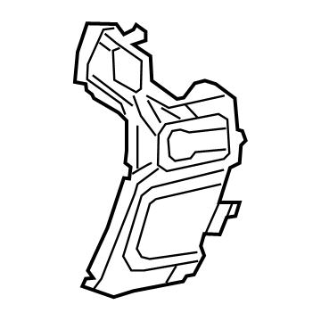 Jeep 6CG83TX7AB BEZEL Headlamp Switch