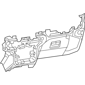 Jeep 6CA91TX7AG PANEL Instrument Lower