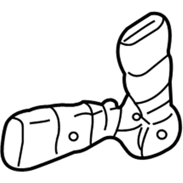 Dodge 5FF461DVAE SEAT BELT Rear Inner