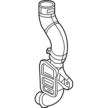 Jeep 68256166AA HOSE Intercooler Inlet