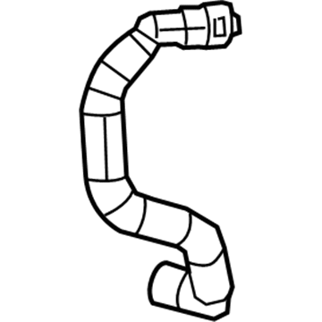 Jeep 68199254AB HOSE Jumper Heater Supply