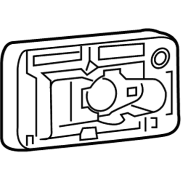 Jeep 68282746AB RETAINER Door Lock Cylinder
