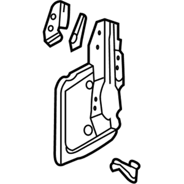 Jeep 55176092AB PANEL Cowl Side