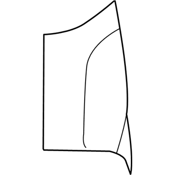 Dodge 1JA611D5AA PAD AND COVER Front Seat Back