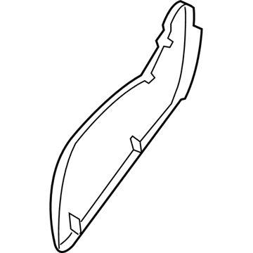 Dodge 1NE281K7AA SHIELD Seat Adjuster Outboard Lower Shield