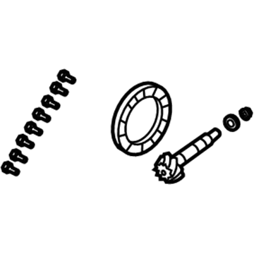 Jeep 68038761AA GEAR KIT Ring And Pinion