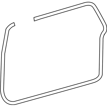 Mopar 55176958AF Weatherseal, Tailgate