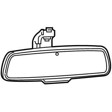 Ram 68312206AA MIRROR Inside Rear View