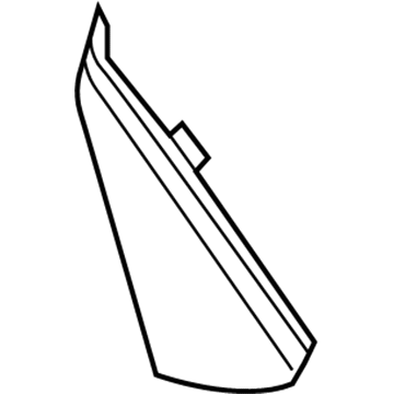 Mopar 1TR40DX9AA Cover Mirror Flag
