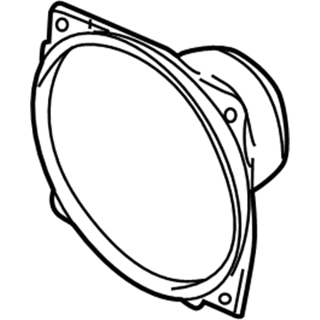 Dodge MR142013 SPEAKER, Door