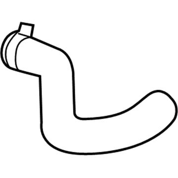 Jeep 53013729AC HOSE Separator To Air Cleaner