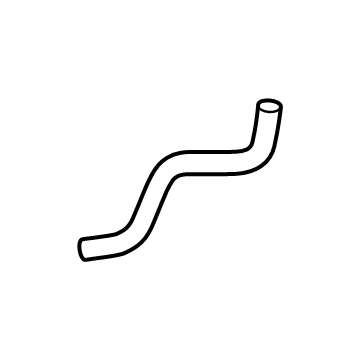 Ram 68359815AA HOSE Coolant Bottle Return Includes Clamps