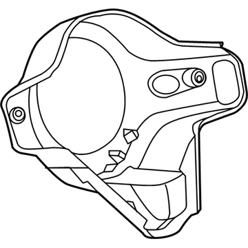 Dodge 5NP56DX9AA COVER Steering Wheel Back