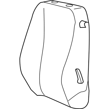 Dodge 5YC05BD1AA COVER Front Seat Back
