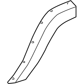 Jeep 5JP90TZZAD APPLIQUE Rear Door