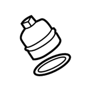 Jeep 68210983AA CAP KIT Oil Filter Housing
