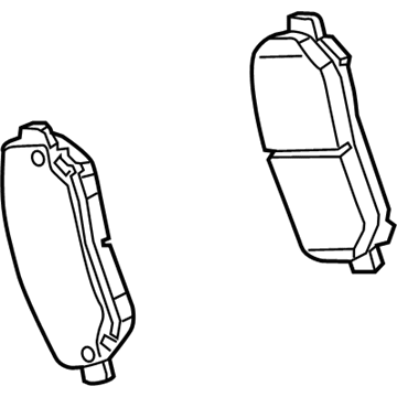 Dodge Dart Brake Pad - 68160695AG
