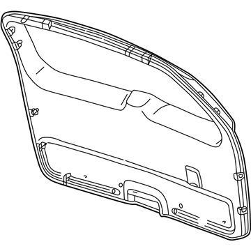 Jeep 5FS80WL5AI PANEL Liftgate