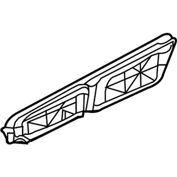 Jeep 55037874AB BAFFLE Air