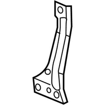Jeep 68247073AA BRACKET Console I/P To Tunnel, Floor Console