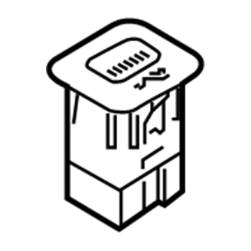 Jeep 5UV99LXHAA USB Charging Port