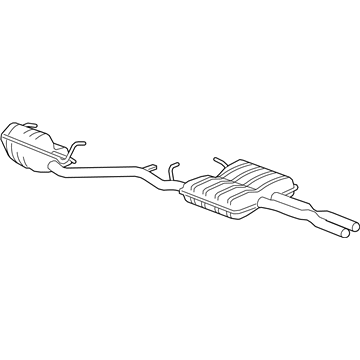 2020 Chrysler 300 Tail Pipe - 68453199AB