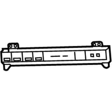 Jeep 56050767AD SWITCH 4 Gang