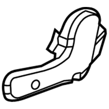 Dodge 1XZ91BD3AA SHIELD Recliner Outboard