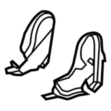 Dodge 1XZ90BD3AA SHIELD RISER Inboard Recliner