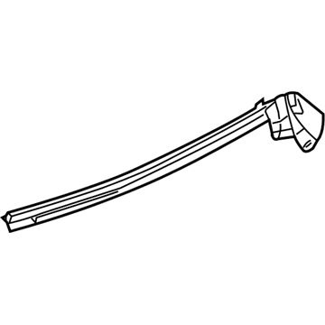 Dodge Viper Weather Strip - 68096407AC