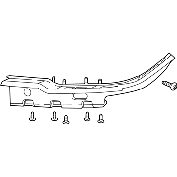 Jeep 68361622AA BRACKET KIT Fascia Headlamp