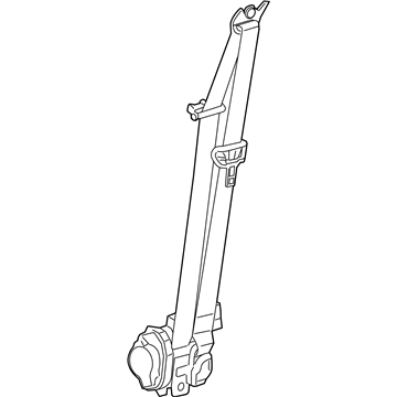 Dodge Dart Seat Belt - 1SV73LA8AD