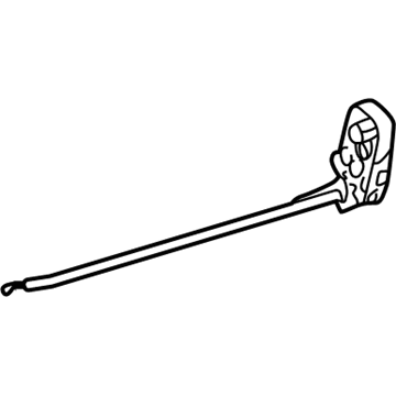 Dodge 55362924AD LINK AND SLEEVE Rear Door Inside Remote to Latch